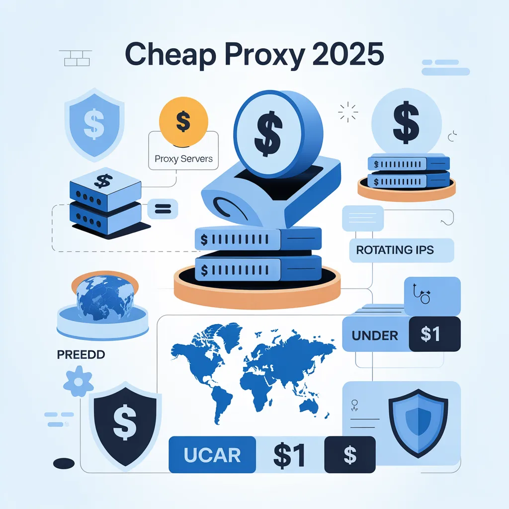 Cheap Proxy: Top 10 Deals Under $1 in 2025