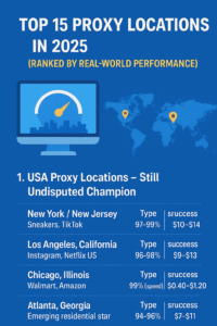 Proxy Locations: The Ultimate 2025 Guide to Winning with Geography Proxy Locations: The Ultimate 2025 Guide to Winning with Geography