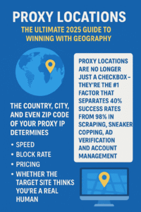 Proxy Locations: The Ultimate 2025 Guide to Winning with Geography Proxy Locations: The Ultimate 2025 Guide to Winning with Geography